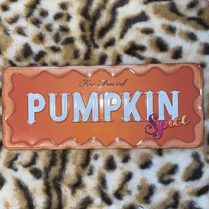 Too Faced pumpkin spice seasonal/limited edition palette. Never used